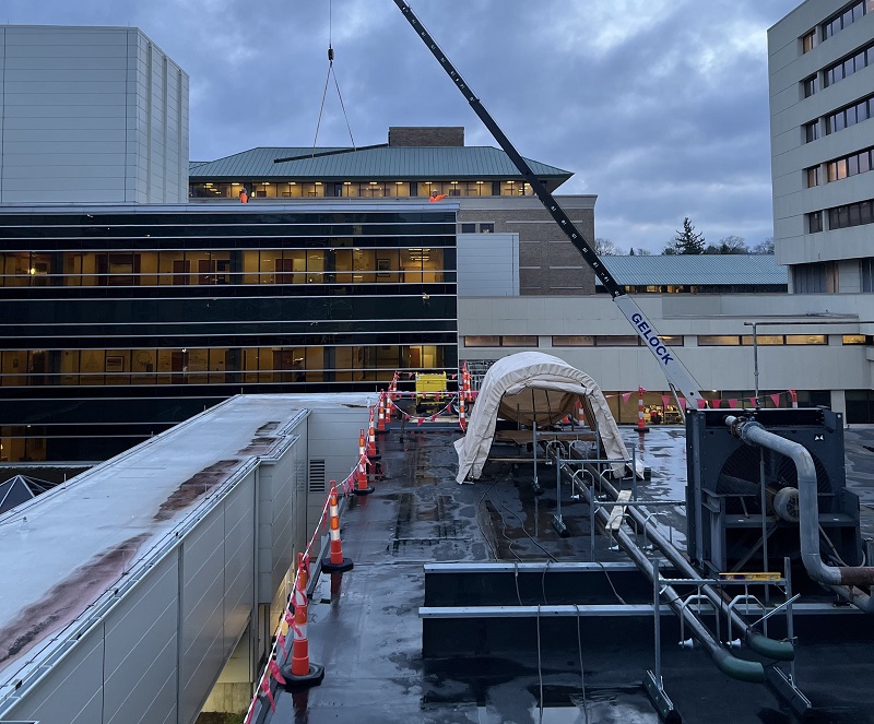 photo of new building construction