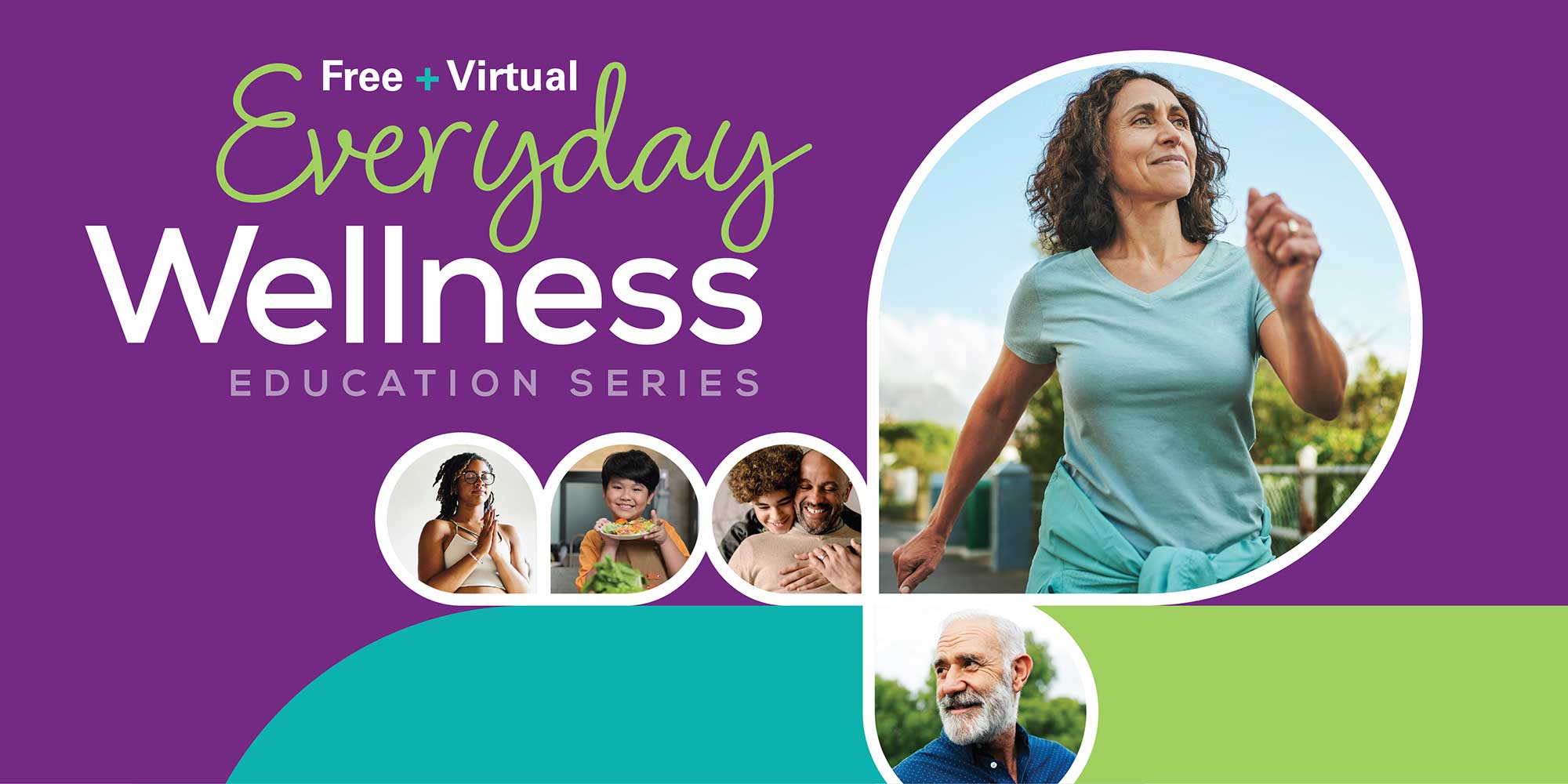 A banner outlining the Everyday Wellness program at Trinity Health Michigan