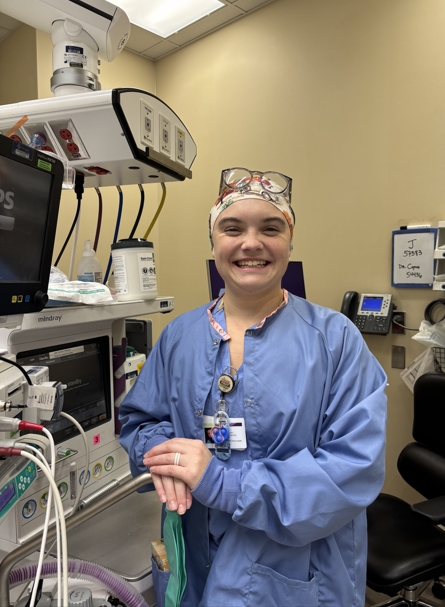 Falicia Mervau surgical technologist